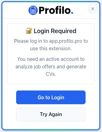 Install Profilo Chrome Extension